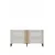 Hanah Home komoda Didema 150, 150 cm, bela / travertin