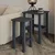Hanah Home Set stočića, 2 komada, Antracit