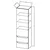 Ormarić Vittoria V 1481 WH (white) 546230