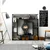 Hanah Home Polica 134x134x22cm Crna
