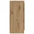 Komoda artisan hrast 37,5x35x76 cm konstruiranog drva