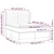 Vidaxl Box spring postelja z vzmetnico taupe 140x190 cm blago