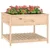 Sadilica s policom 111,5x111,5x81 cm od masivne borovine
