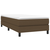 VIDAXL boxspring posteljni okvir, temno rjav, 100x200 cm