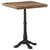 vidaXL Bistro miza 60x60x76 cm trden predelan les