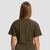GymBeam Women‘s Limitless Cropped T-Shirt Espresso