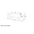 HANAH HOME TV polica Sema White Walnut