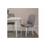 HANAH HOME Trpezarijski sto i stolice Vina 0701 White Grey