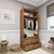 Hanah Home Garderober Atlas 1600-51, 90x183x45 cm, Smeđi