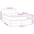 Vidaxl Box spring postelja z vzmetnico LED temno siva 120x200 cm blago