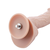 HiSmith HSA49 Silicone Dildo with Vibe & Heater KlicLok 7.9 Skin