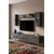 Hanah Home TV komoda Ilay, antracit / srebrna