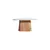 Hanah Home Trpezarijski sto i stolice Pera, 170x90x75 cm, 6 stolica, Beli