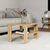 Hanah Home Klub sto Duama, 60x37x45 cm, Boje hrasta
