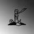 Wallity Zidna dekoracija The Little Prince 3, 58x54 cm, 1.5 mm, Crna