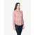 KOROSHI Bluza pastelno zelena/rosé/pastelno rdeča