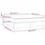 vidaXL vidaXL Box spring postelja z vzmetnico temno rjava 160x200 cm blago, (20726470)