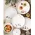 Set of 2 plates, with embossed design, 16cm, Let it Snow - Nuova R2S