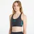 Modrček adidas Sporty & Rich Bralette Carbon XS