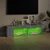 TV ormarić s LED svjetlima siva boja betona 135 x 39 x 30 cm