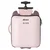 Kufor na kolieskach so sedátkom pre dieťa Carry-On Suitcase With Child Seat Luggage Eazy Sorbet Beaba 2v1 s prídavnými kolieskami pre stabilitu 22 l nosnosť až 100 kg ružový BE946006