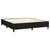 Vidaxl Box spring postelja z vzmetnico črna 160x200 cm blago