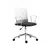 Office elegant - Daktilo stolica 3118-6 Belo-Crna