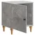 Noćni ormar 2 pcs Betonska siva 43 x 34,5 x 50 cm