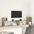 TV ormarići 2 kom boja hrasta 100x30x50cm od konstruiranog drva