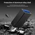 OTG adapter Techsuit AluCoreX (A14) USB-A v USB-C 10Gbps, aluminij - črn