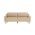ATELIER DEL SOFA Sofa sa 3 sedišta Robin 3 Sand Walnut