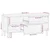 vidaXL vidaXL TV omarica rjava 100x33x46 cm masivni les Mango, (21830666)