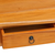 Konzolna stolica s ladicama Prirodna 115 x 32 x 76 cm