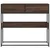 Konzolni stol boja hrasta 90x35x80 cm konstruirano drvo