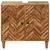 Vidaxl Omarica za umivalnik Rjava 62 x 33 x 58 cm Masiven les manga