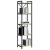 Polica Sonoma hrast 40 x 30 x 155 cm Konstruirano drvo