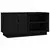 TV ormarić Crna 80 x 35 x 40,5 cm od masivne borovine
