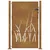 Vrtna vrata 100x125 cm Corten čelik dizajn trave