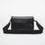 Torbica za okrog pasu Calvin Klein Emblem Aop Coated Small Flap Mes LV04D3396G Črna