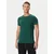 Tommy Jeans Majica DM0DM04411 Temno zelena Slim Fit