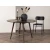 Miza Dallas 3863 Temno rjava, 75cm, MDF plošča