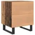 Noćni ormar 2 pcs Stari drvo i crna 40 x 35 x 47,5 cm
