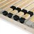Vidaxl Letveno dno za posteljo 28 letvic 7 con 120x200 cm