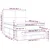Vidaxl Box spring posteljni z vzmetnico črn 140x190 cm blago