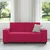 vidaXL Dvosed vinsko rdeč 180x78x84 cm žamet