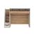 Hanah Home New Options Mm1.28.11.U1 krevet na sprat 256,4 × 190,9 × 100,8 cm, krem hrast