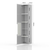 JELA VISEĆA KOMODA VK30-1KS/ON - kolekcija Onyx - Antracit HG lak/Antracit HG Lak - front - 30x140x29 cm