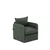 Atelier del Sofa Fotelja na rasklapanje Saga Single, 68 x 70 x 66 cm, Zelena