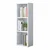 Hanah Home polica za knjige HC119, 30 cm, bela
