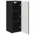 TV zidni ormar Zidne Crna 30 x 31 x 80 cm Konstruirano drvo
